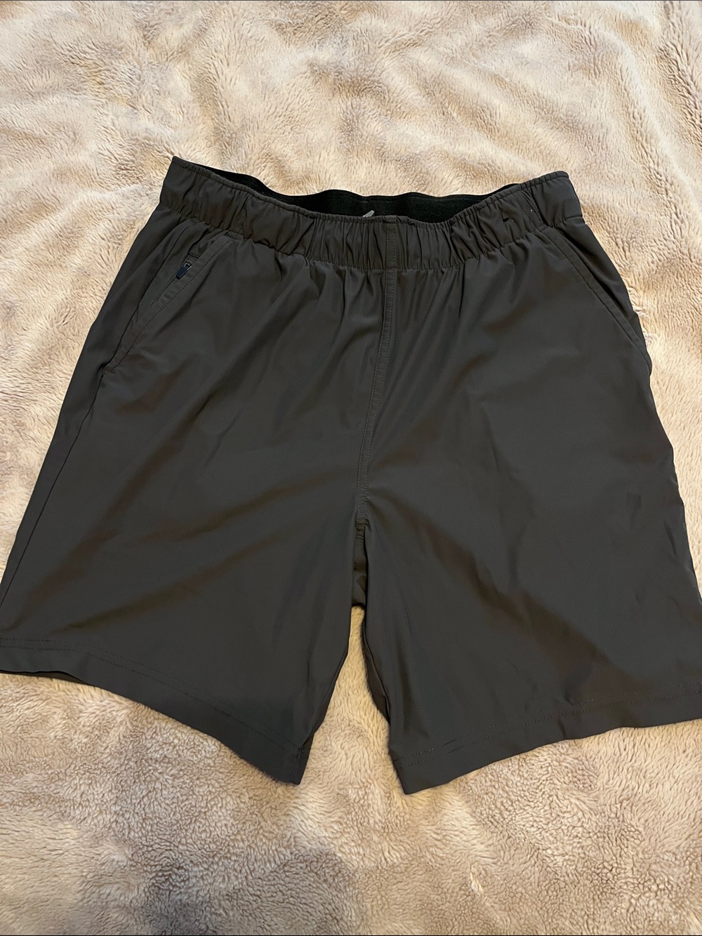 Gray Performance 7” Shorts